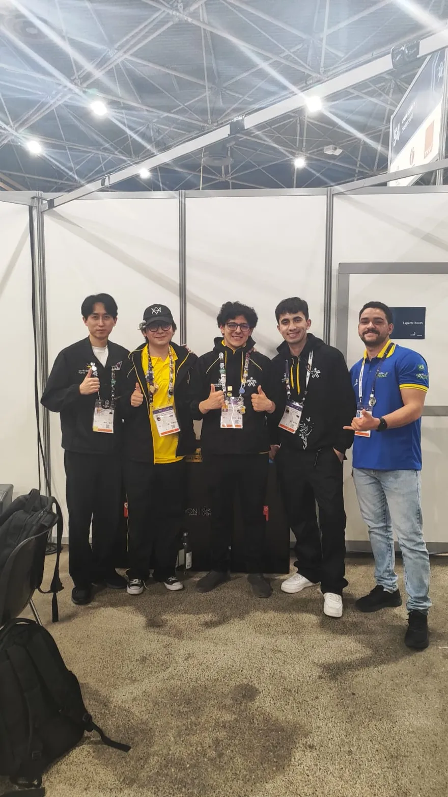 WorldSkills Lyon 2024 - back home · portrait